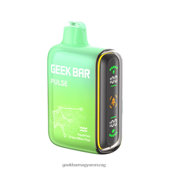 Geek Bar Pulse 15k eldobható vape - Geek Bar Budapest 2822B042 aquarius grape blow pop