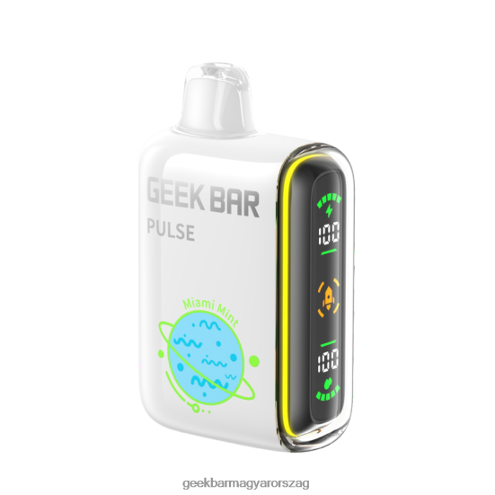 Geek Bar Pulse 15k eldobható vape - Geek Bar Discount 2822B056 miami menta